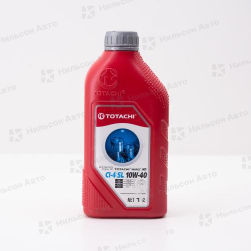 Масло моторное 10W-40 TOTACHI NIRO HD полусинтетическое 1 л. CI-4/SL