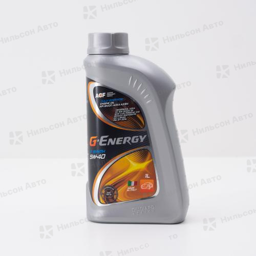 Масло моторное  5W-40 G-ENERGY F Synth синтетическое (бензин/дизель) 1 л. CF/SM/SN