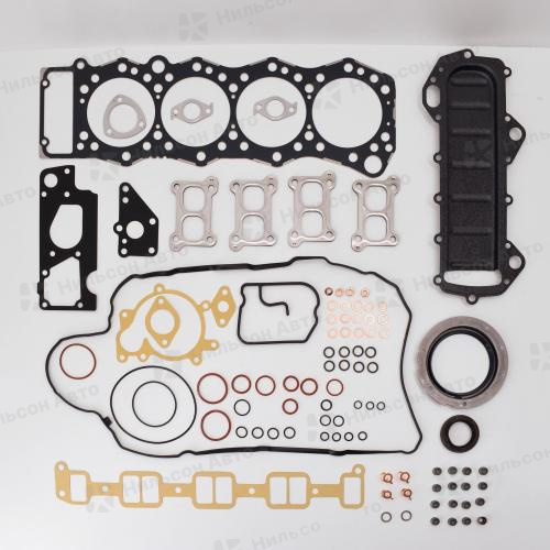 Ремкомплект двигателя MMC CANTER 4M51, вид 2, Qunze (Подходит на ЯПОНИЯ, прокладка гбц металл ME240707)