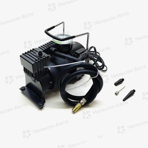 Компрессор для подкачки шин 12V, 7 Атм, 30 л/мин, JT