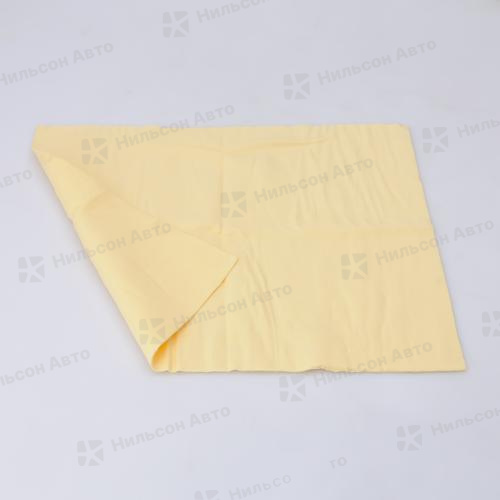 Салфетка замшевая синтетическая 43*32, AVS (в тубе) , без дисплея