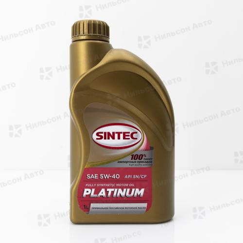 Масло моторное  5W-40 SINTEC PLATINUM 7000 синтетическое 1 л. SN/SF