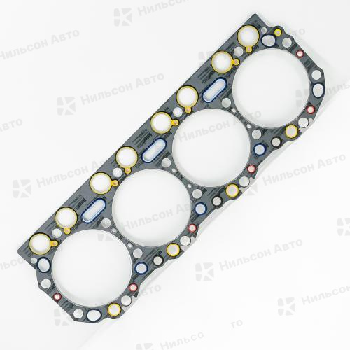 Прокладка ГБЦ, HINO PROFIA, F21C, (комплект 2 шт), QUNZE (паронит)