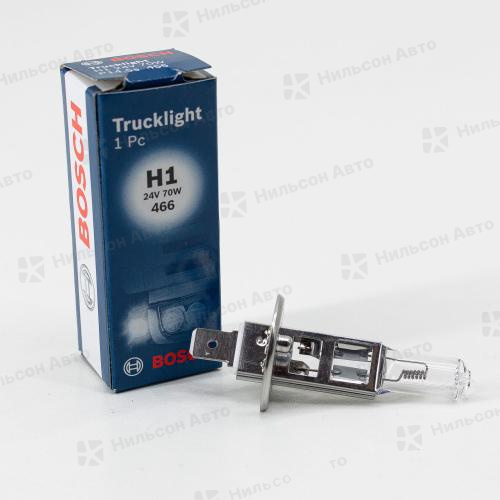 Лампочка в фару H1/24V/70W BOSCH