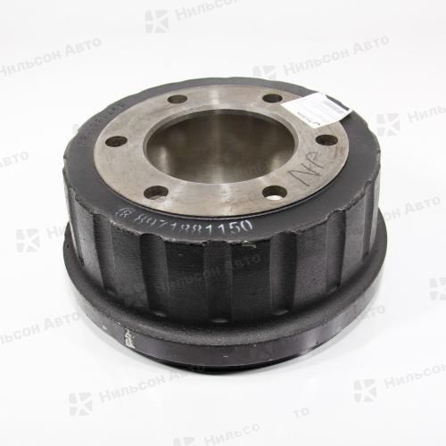 Барабан тормозной передний ISUZU ELF/BOGDAN, NPR72-NPR85, NQR70-NQR75, R16-17,5 на 6 шпилек, Nilson Auto Parts