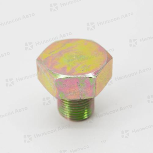 Пробка сливная поддона ДВС HYUNDAI/KIA, оригинал  (M18*1,5; длина 32, длина резьбы 19, ключ 30)