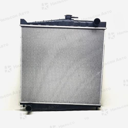 Радиатор двигателя NISSAN DIESEL FE6, MD92, пластиковый с заливной, в550*ш601 (без бачков), GSPARTS