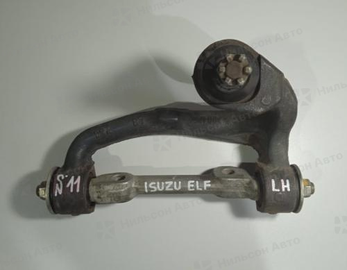 Рычаг передний верхний левый, ISUZU ELF NKR81, 4HL1, б/у (узкая база, зигзагом, 2002г)