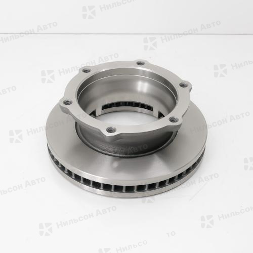 Диск тормозной HINO, TOYOTA DYNA, крепится на 6 болтов, вид 1, GBRAKE