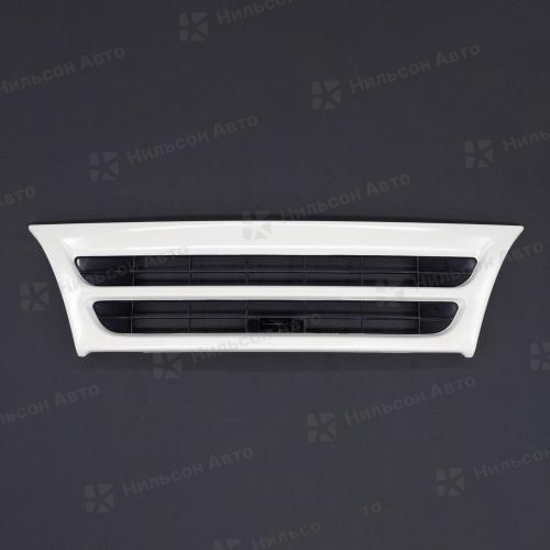 Решетка радиатора ISUZU ELF узкая база 1995 год, ZEVS (ширина по верху 80, высота по краю 22)