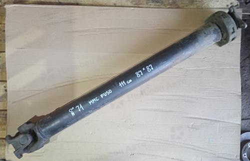 Кардан MMC FUSO, длина, 111 фланец 87*87, с подвесным, б/у