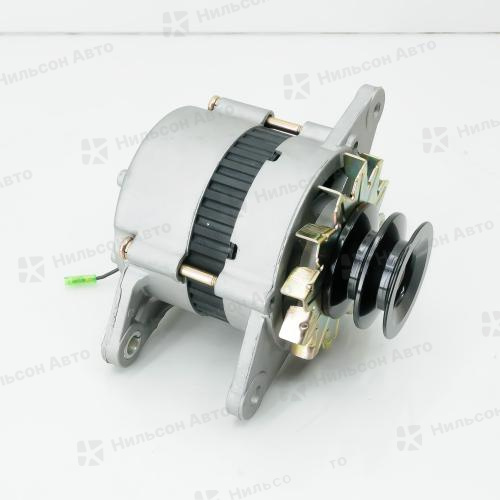 Генератор 24V HINO RANGER/NISSAN DIESEL W06E, W04E, H07C без вакуума, 2 клиновой, фишка на 2 контакта выносная, 55 Amp, KRAUF