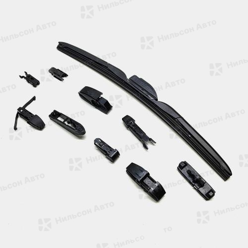 Щетка стеклоочистителя гибридная, 45 см, (10 адаптеров), Multi Hybrid Line, AVS