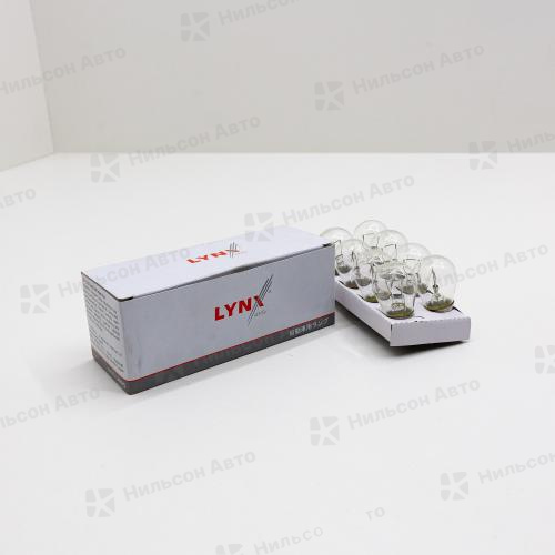 Лампочка в габарит на 1 контакт большая, 12V/P21W, LYNX