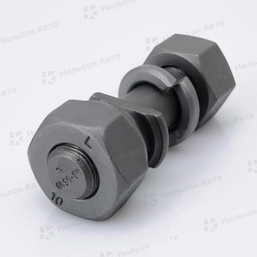 Шпилька передняя в сборе ISUZU GIGA 10 тонн, левая, AUTODEPO (M24*1,5)