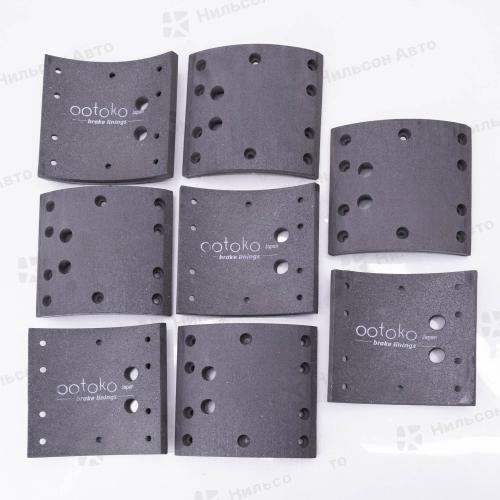 Тормозные накладки T320-1451, OOTOKO   размер 145*13*153
