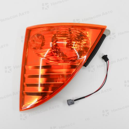 Поворот передний, HINO RANGER, с 2003, 4-20 тонн, левый, (оранжевый/хрусталь), SAT