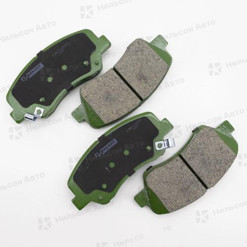 Колодки тормозные дисковые PN-0537 PARAUT