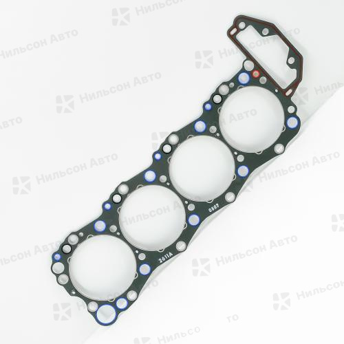 Прокладка головки блока HINO RANGER, J05C, S05D, S05C, вид 2, OOTOKO (металл)
