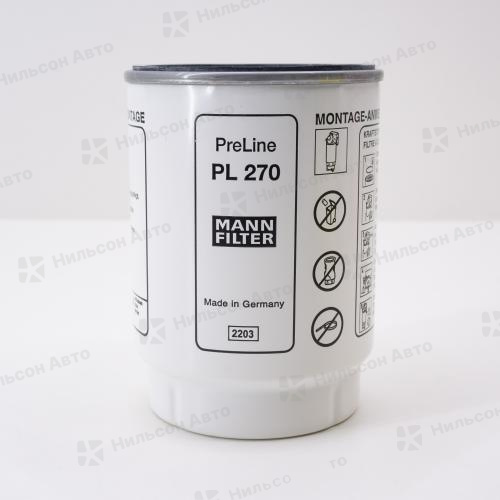 Фильтр топливный на сепаратор HYUNDAI HD65-120 / ISUZU / ГАЗОН / КАМАЗ, MANN