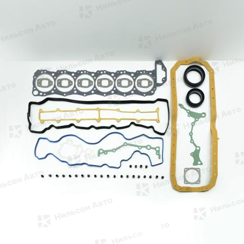 Ремкомплект двигателя HINO RANGER J08C, вид 1, QUNZE (паронитовая)