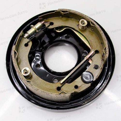 Механизм ручного тормоза NISSAN ATLAS FD42, FD46, GSParts (без барабана, размер по креплениям 10*9,2*5,9*5,2)