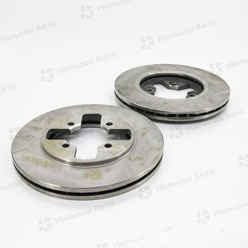 Диск тормозной NISSAN ATLAS TD27, крепится 4 болта, DELPHI