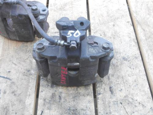 Суппорт передний, левый MMC CANTER, FE82, 4M50-51 рычажная подвеска, широкая база, без прокачки, б/у