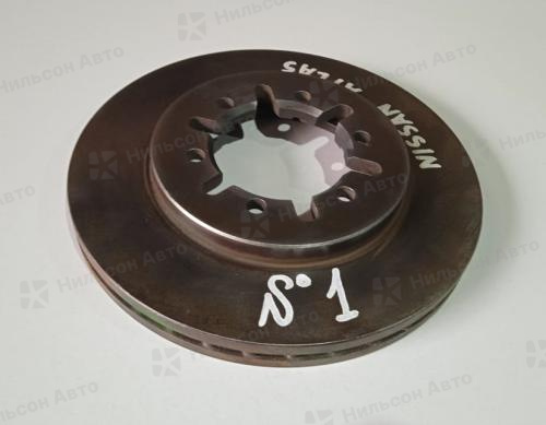 Диск тормозной NISSAN ATLAS F23, TD23, TD25, диам 250, высота бортика 15 мм, толщина 22 мм, б/у