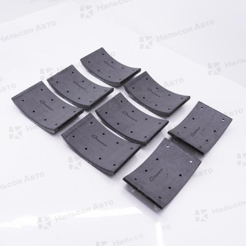 Тормозные накладки T406-1270, G-BRAKE размер 125*15*195