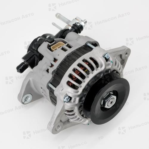 Генератор 24V NISSAN ATLAS/MAZDA TITAN SL, FD42, FD46, с вакуумом, 1 клин, фишка на 2 контакта, MOTORHERZ