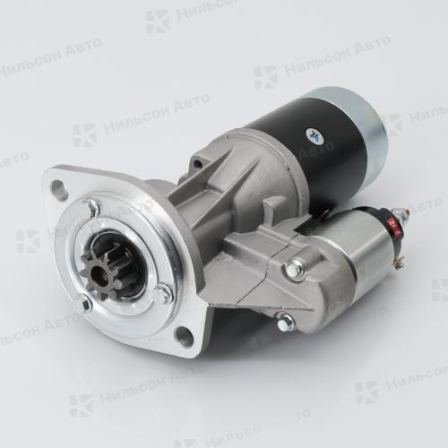 Стартер 24V ISUZU ELF 4BE1, 4BC2, 9 зубьев, открытый бендикс, 3.5 KW, TESLA