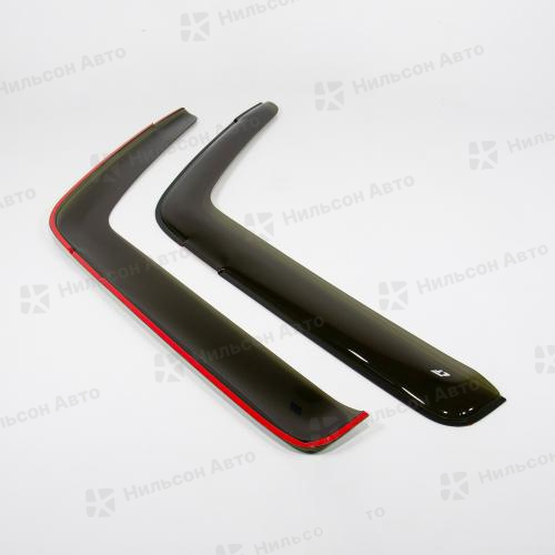 Ветровик передней двери ISUZU ELF 2008 год, R+L, комплект на обе двери, COBRA TUNING