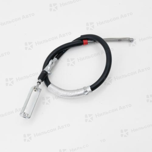 Трос ручника NISSAN ATLAS H41, вид 1, TSK (длина 58*83 см)(стоит ближе к МКПП)