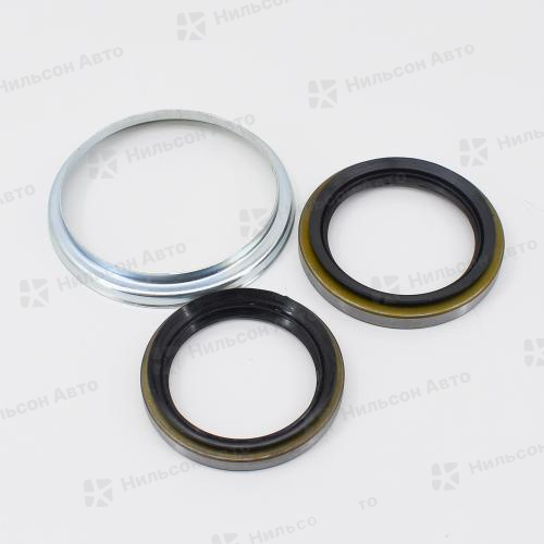 Сальник передней ступицы, FEBEST (комплект)