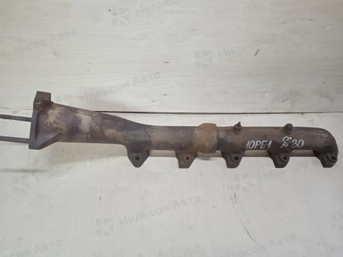 Коллектор выпускной ISUZU GIGA, 10PE1, левый, б/у