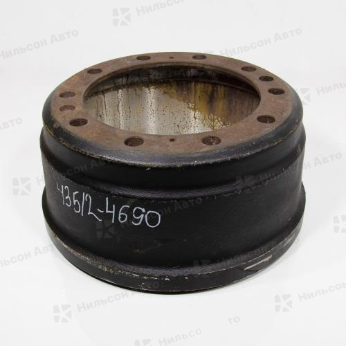 Барабан тормозной передний HINO 700, R&& на 10 шпилек, GSPARTS ( внутр d 406, шир. колодки 158, центр шпилек 335, посад. ступицы 282, высота 223)