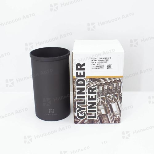 Гильзы поршневые NISSAN ATLAS FD42, хонингованные, фосфатированные, 1 штука, ZEVS (с буртиком/диаметр 108, длина 198)