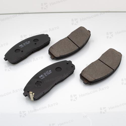 Колодки дисковые HYUNDAI/KIA, вид 6, PARTS-MALL (длина колодки 154,6 мм)