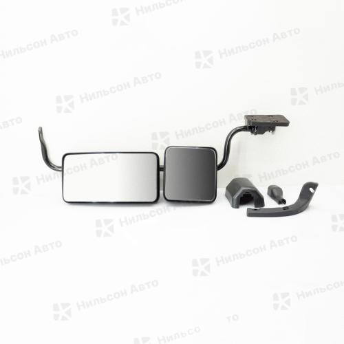 Зеркало заднего вида, JAC N75/80/120/КАМАЗ КОМПАС-5, (левое/со стойкой), оригинал