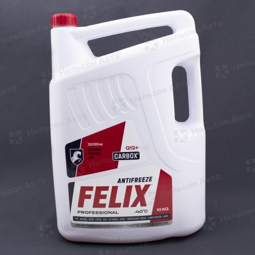 Антифриз FELIX, (красный), 10 кг. CARBOX -40С