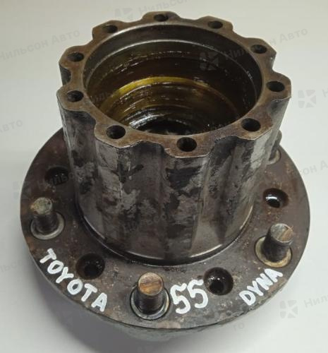 Ступица задняя TOYOTA DYNA, TOYACE, XZU402-XZU430, BU420, широкая база, R16 на 6 шпилек, ABS, б/у