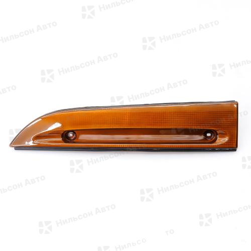 Ресничка над фарой ISUZU ELF 1993-2002 г оранжевая, левая, Nilson Auto Parts