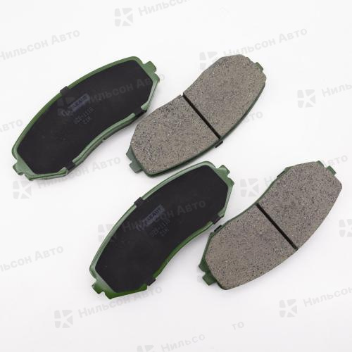 Колодки тормозные дисковые PN-9802 PARAUT