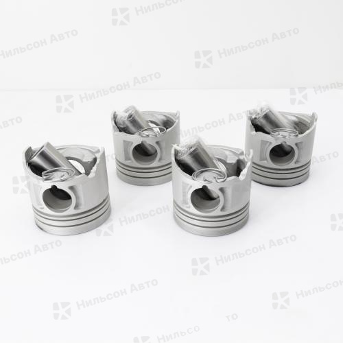 Поршень ISUZU ELF 4JG2, TIK (комплект 4 шт) (диаметр 95, высота 89, палец 34, кольца 2,5/2/4)