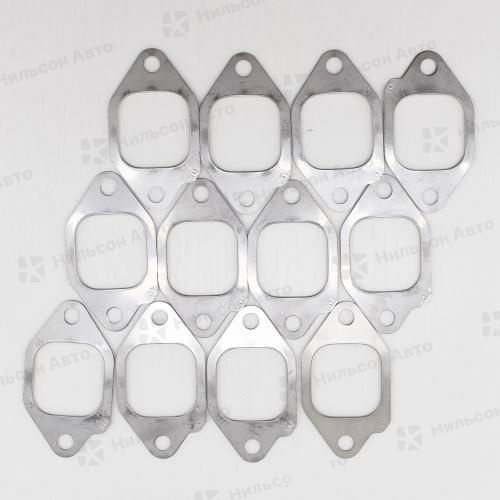 Прокладка выпускного коллектора ISUZU GIGA 12PD1, TONYCO (металл) (комплект из 12 штук)