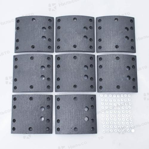 Тормозные накладки T320-1451, AUTODEPO   размер 145*13*153