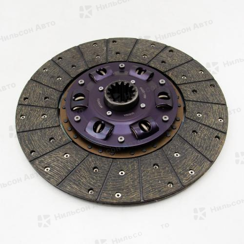 Диск сцепления, 350*220*14*44.0, (350*210*14*45.4/высота шлицевой 45 мм), ZEVS 