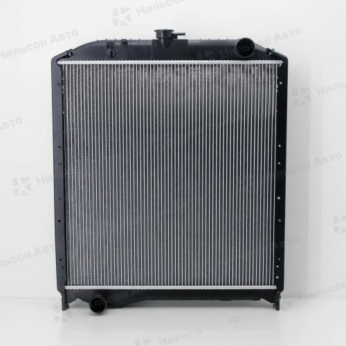 Радиатор двигателя HINO 500/RANGER/NISSAN MK37, пластиковый с заливной, в650*ш638 (без бачков), AD RADIATORS