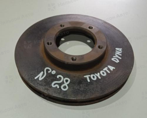 Диск тормозной TOYOTA DYNA, 3L, 5L, б/у